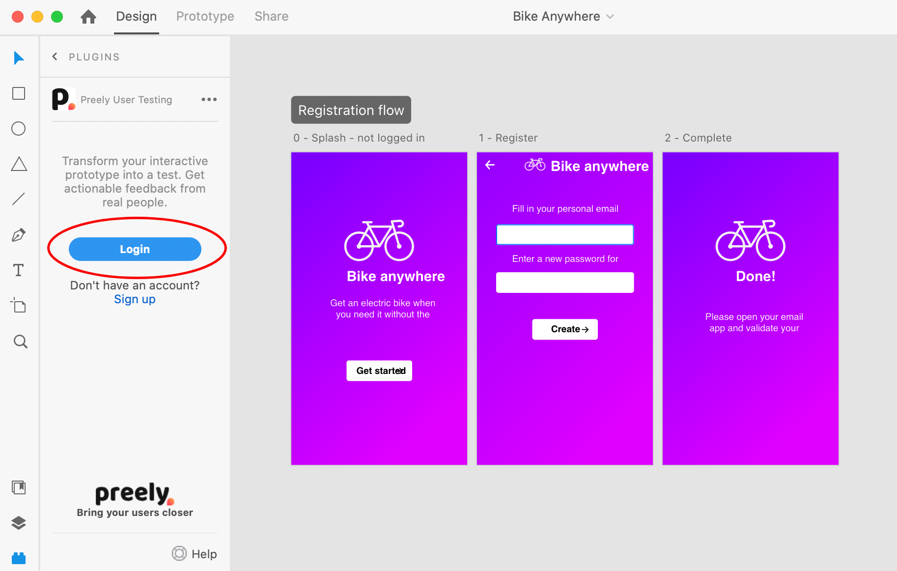 Connect plugin with your Preely account